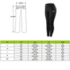 High Waist Elastic Workout Leggings Tummy Control Ruched Booty With Pocket