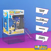 Standard Size Hard Protectors 2-Count Mighty Guards (Compatible with - 4" Funko POP! ) - Stackable with Magnetic Lid by THE MIGHTY HOBBY SHOP