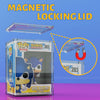 Standard Size Hard Protectors 2-Count Mighty Guards (Compatible with - 4" Funko POP! ) - Stackable with Magnetic Lid by THE MIGHTY HOBBY SHOP