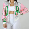 Alpha Kappa Alpha Sorority AKA 1908 Sequin Jacket by T-Shirt Crazed