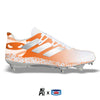 "Orange Ninja" Adidas Adizero Afterburner 8 Cleats