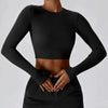 🧘‍♀️ Women’s Slim Fit Long Sleeve Yoga Top by FitiqueFit
