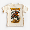 Two Fast Motocross 2nd Birthday Shirt - Boys Birthday Tee by Madi Moosh