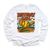 Girls Softball Birthday Shirt - Girls Birthday Tee by Madi Moosh