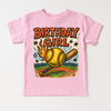 Girls Softball Birthday Shirt - Girls Birthday Tee by Madi Moosh