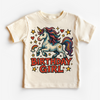 Girls Unicorn Birthday Shirt - Girls Birthday Tee by Madi Moosh