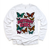 Girls Butterfly Birthday Shirt - Girls Birthday Tee by Madi Moosh