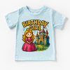 Girls Princess Birthday Shirt - Girls Birthday Tee by Madi Moosh