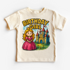 Girls Princess Birthday Shirt - Girls Birthday Tee by Madi Moosh