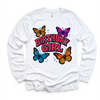 Girls Butterfly Birthday Shirt - Girls Birthday Tee by Madi Moosh