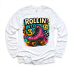 Rollin Into 3 Roller Skating Birthday Shirt - 3rd Birthday Tee by Madi Moosh