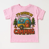 I'd Rater Be Camping Camper Shirt - Camp Tee by Madi Moosh