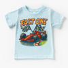 Fast One Racecar 1st Birthday Shirt - Birthday Tee by Madi Moosh
