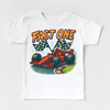 Fast One Racecar 1st Birthday Shirt - Birthday Tee by Madi Moosh