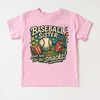Baseball Sister I'm Here For The Snacks Shirt - Baseball Tee by Madi Moosh