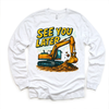 See You Later Excavator Shirt - Construction Tee by Madi Moosh