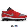 "Red Cement" Jordan 1 Retro Cleats