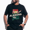 Alabama State Vintage Shirt by EnjoyMyDesign LLC
