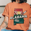 Alabama State Vintage Shirt by EnjoyMyDesign LLC