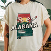Alabama State Vintage Shirt by EnjoyMyDesign LLC