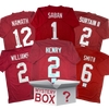 Autographed/Signed Alabama University College Football Jersey Mystery Box with PSA JSA or Beckett COA