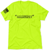 Allegedly - Safety Yellow T-Shirt by Armed American Supply