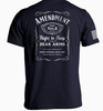 Amendment Old No 2 Men's Short Sleeve Shield Republic T-Shirt by DoodleBug's