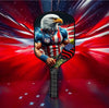 American Eagle Pride - Pickleball Paddle by The Mad Pickler