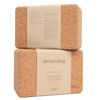 Cork Yoga Block Set by Ananday