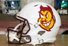 Arizona State Sun Devils Riddell Speed Authentic Helmet - White Sparky