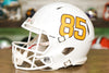 Arizona State Sun Devils Riddell Speed Authentic Helmet - Metallic White