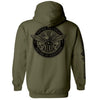 Never Retreat Never Surrender Skulls by Shield Republic
