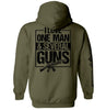I Love One Man & Several Guns (Back Print) by Shield Republic