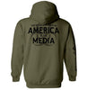 The Deadliest Virus in America is the Media (Black) by Shield Republic