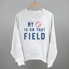 My Heart Is On That Field by Ivy + Cloth