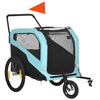 2-in-1 Dog Bike Trailer Pet Stroller Carrier for Large Dogs by Furr Baby Gifts