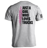 Just A Girl Who Loves Trucks by Shield Republic