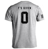 Zero F's Given Jersey by Shield Republic