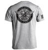 Never Retreat Never Surrender Skulls by Shield Republic