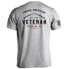 Proud American Veteran The Oath Never Ends by Shield Republic