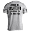 I Suck at Apologies by Shield Republic