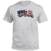 USA Flag Lettering (Front) by Shield Republic