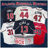 Autographed/Signed Atlanta Baseball Jersey Mystery Box with PSA JSA or Beckett COA