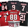 Autographed/Signed Atlanta Football Jersey Mystery Box with PSA JSA or Beckett COA by Hall of Fame Sports Memorabilia