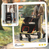 One-Click Foldable Stroller for Large Medium Small Dogs, Pet, Cats with Storage by Furr Baby Gifts