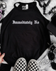 Immediately no embroidered rockstar tank by Madness & Mayhem LLC