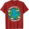 Aesthetic "Earth Day Every Day" T-Shirt by Dog Mom Hat