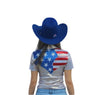 Girls Patriot Pearl Snap Jackpot Rodeo Shirt by Neon Spur