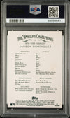 Graded 2024 Topps Allen & Ginter Jasson Dominguez #31 Chrome Rookie RC Baseball Card PSA 10 Gem Mint