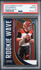 Graded 2020 Panini Playoff Joe Burrow #RW1 Rookie Wave Rookie RC Football Card PSA 10 Gem Mint by Hall of Fame Sports Memorabilia